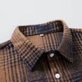 thumbnail image 5 of Lmueinov Long Sleeve Shirt Jackets for Men Lightweight Casual Plaid Button Down Shirt Mens Checkered Outerwear For Outdoor Walking Golf Sports, 5 of 5