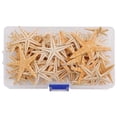 thumbnail image 3 of Lssam Resin Starfish Decor, 100-Piece Mini Sea Ornaments for Coastal Wedding Table Decor, Small Starfish Crafts Charms, Beach Theme Home Decor Supplies, 3 of 7