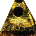 thumbnail image 2 of Kuymtek Pirámide Cristal Obsidiana Natural Amatista Peridoto Piedra Curativa, 2 of 9