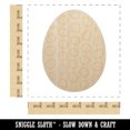 thumbnail image 2 of Polka Dot Easter Egg Wood Shape Unfinished Piece Cutout Craft DIY Projects - 6.25 Inch Size - 1/8 Inch Thick, 2 of 7