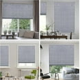 thumbnail image 3 of LazBlinds Cordless Roman Shades for Windows, Blackout Room Darkening Thermal Insulated Window Blinds, Lightweight Fabric Blinds for Indoor Windows, 21" W x 60" H, Grey, 3 of 6