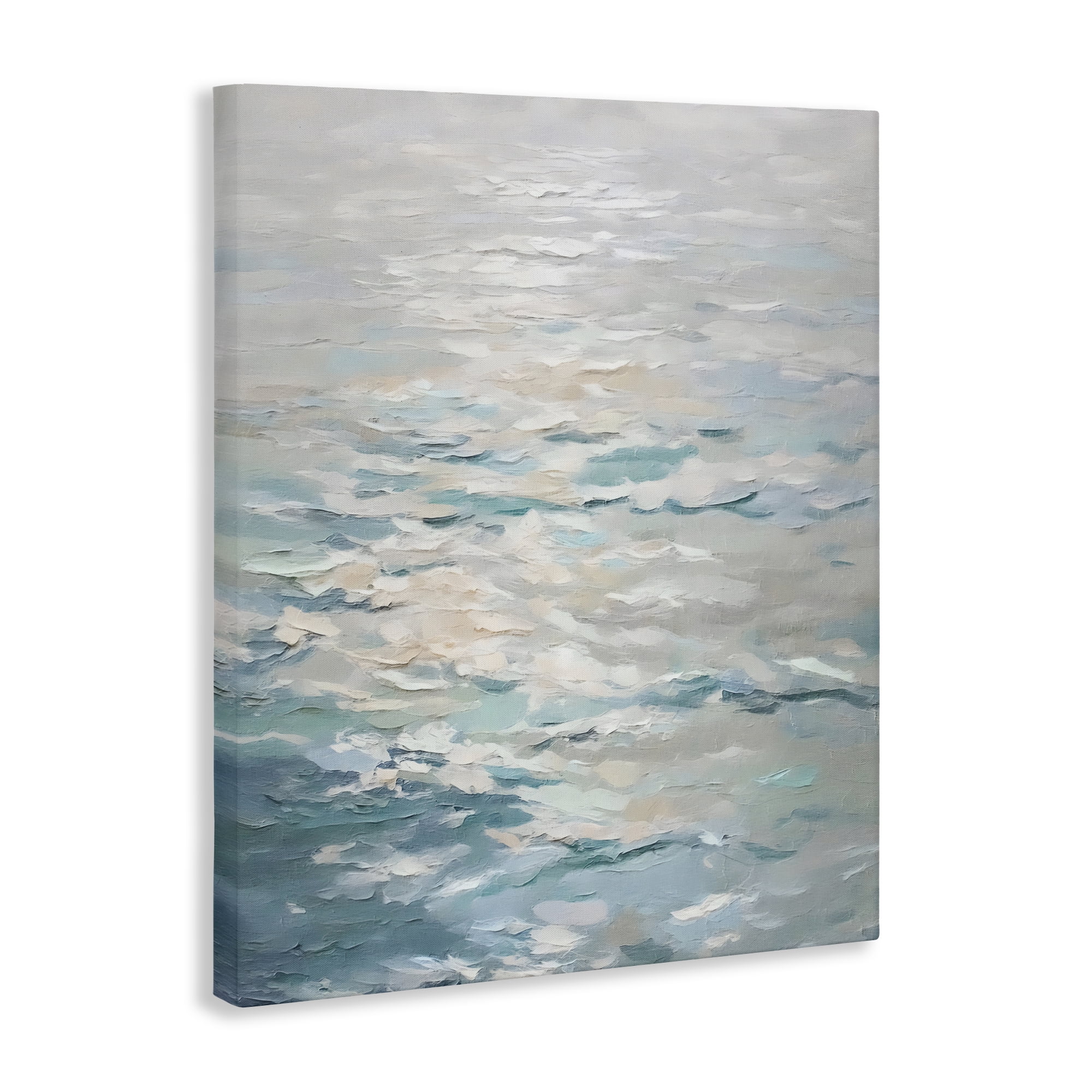 Stupell Industries Shallow Reflections Calm Sea Canvas Wall Art, design by Riley B