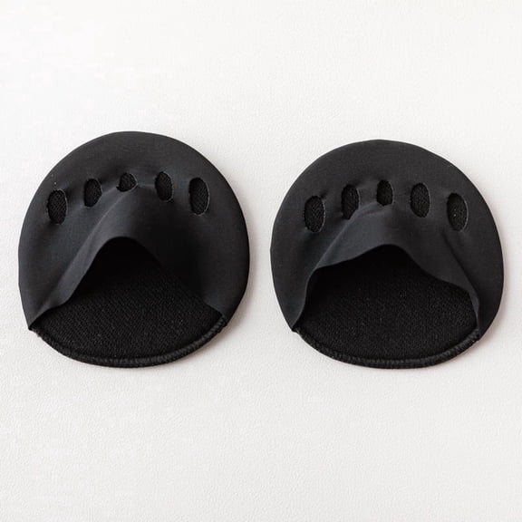 Half-sole socks, five-toe high-heel invisible socks, women's anti-slip silk socks, summer thin pure cotton sole socks