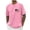 Pink, variant on Guluxicc Mens Patriotic Graphic Shirts 4th of July Tee Shirts Regular Fit Summer Independence Day Tops