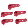 thumbnail image 1 of 25T Aluminum Alloy RC Car Steering Servo Horn Arm for 1/10 1/8 RC Car Crawler Parts Red, 1 of 4