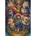 thumbnail image 1 of Pintura decorativa para pared con póster Undertales, estilo retro, anime, 1 of 1