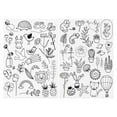 thumbnail image 1 of Less Than 5 Stickers Pants Embroidery Patch 2 Sheets Embroidery Water Soluble Stabilizers with Flower Patterns Diy Hand Sewing Lover's Dream, 1 of 6