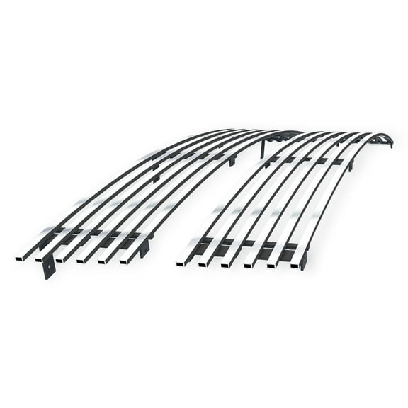 APS Compatible with Chevy Astro Van 1995-2005 Main Upper Stainless Steel Chrome 8x6 Billet Front Grill Grille Insert C85104C