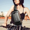 thumbnail image 3 of USB Charging Sport Sling Bag Male Anti-theft Chest Bag with Password Lock, 3 of 4