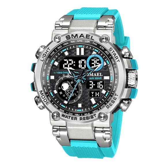 NovaStitch Men's Watch Digital Sports Watch, Large FaceWaterproof Watches for Men with Stopwatch Alarm LED Back Light Sports Watch Man