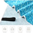 thumbnail image 2 of Coolnut Summer Palm Tree Beach Towel Super Soft Microfiber Sand Free Beach Towels, Oversized Camping Pool Towel, Lightweight, Breathable & Quick Dry Towels, 31x71in Washcloth Gift, 2 of 7