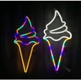thumbnail image 4 of SHANJIA LED Neon Light Sign, Ice Cream Neon LightsLed Neon Light Ice Cream Neon Signs for Wall Decor USB Or Battery Powered for Home, Party, Children (Blue), 4 of 5
