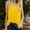 Yellow, variant on Runfenguu Women'S Tank Tops Tank Tops Plus Size Plus Size Tunic For Women Sexy-Neck Blouse Lace Casual Loose Summer Sleeveless Tank Vests Shirt For Women