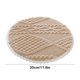 thumbnail image 3 of Almohadilla redonda para silla | Cojín de asiento antideslizante de felpa para taburetes, sofás, sillas de té | Fibra de poliéster gruesa | Sin bolitas, sin decoloración, fácil de limpiar | 30cm x, 3 of 6