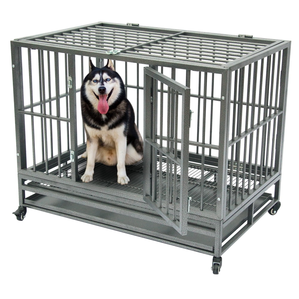 metal dog carrier