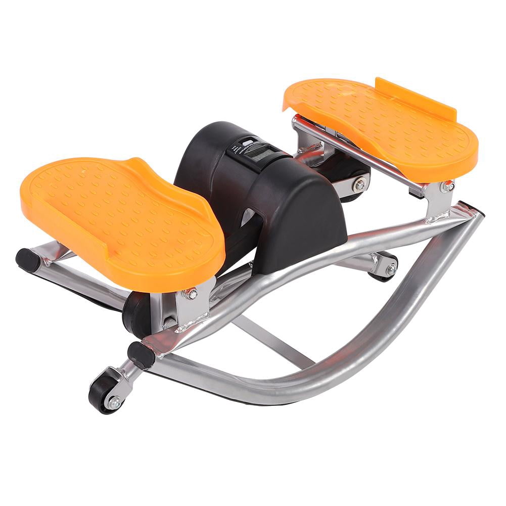 Mgaxyff Durable Steel Sports Exercise Stepper with LCD Display Indoor