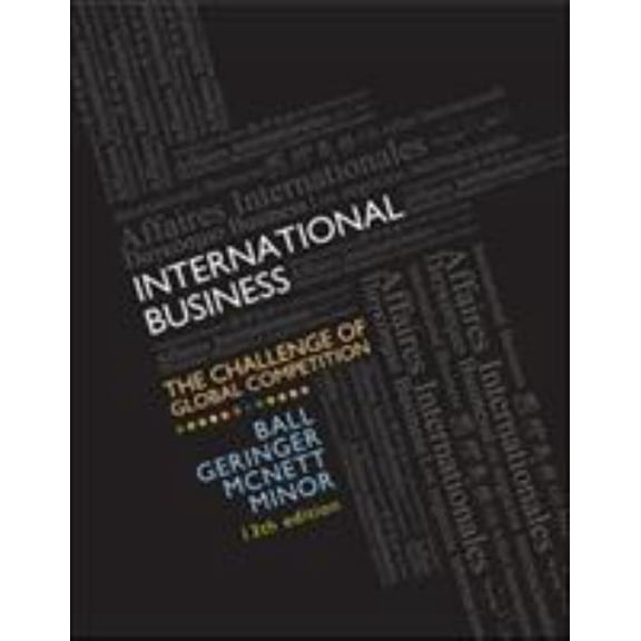 Pre-Owned MP International Business with Cesim Global Challenge Simulation Access Card (Hardcover) 0077606124 9780077606121
