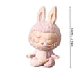 thumbnail image 4 of Muñeca de peluche de macarrón de Labubu de Pop Mart - Modelo oculto Muñeca de peluche adorable, regalo de juguete, muñeca de trapo - Envío aleatorio, 4 of 9