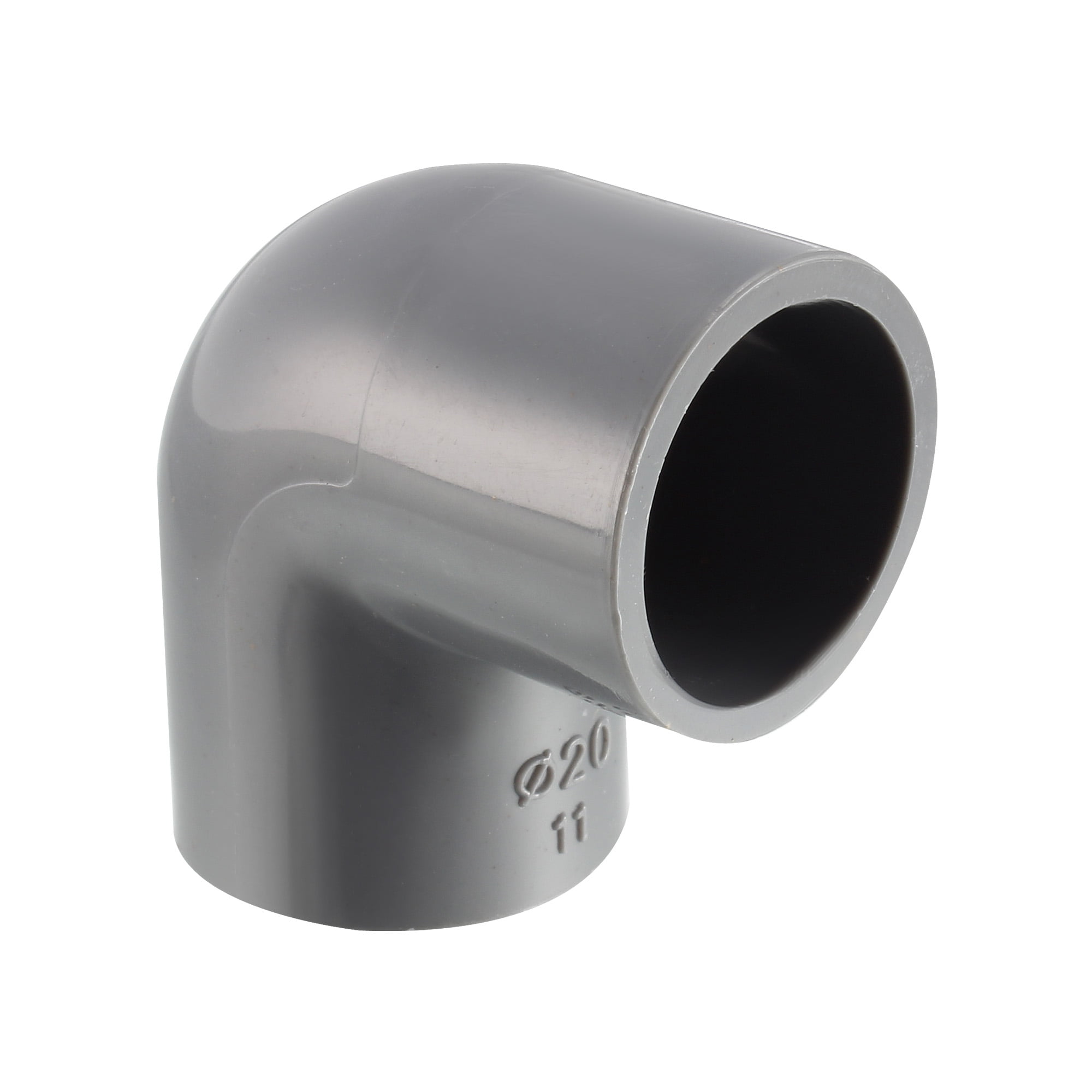 Pack of 6 1//2-Inch PVC 90-Degree Elbow Pipe Fitting Socket // Slip