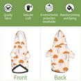 thumbnail image 6 of Cauagu Mushrooms Pattern Winter Pet Hoodie Sweatshirts- Dog Hoodie Sweater with Leash Hole - Cute Dog Hoodie - Pet Clothes Puppy Cat Custume -Medium, 6 of 8