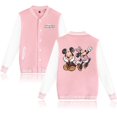 thumbnail image 3 of Chaqueta universitaria de béisbol estilo aviador de Mickey Minnie Mouse para hombre y mujer, chaquetas estilo hip hop estilo Harajuku, abrigos individuales para niños y niñas, 3 of 5