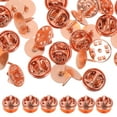 SHISUYAN 50 Clutch Tie Tacks Pin Backs for Crafts, Insignia, and