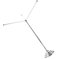 thumbnail image 2 of 1 Set of Desk Flag Stand Base Metal Flag Pole Conference Room Flag Pole Stable Base Flag Holder, 2 of 9