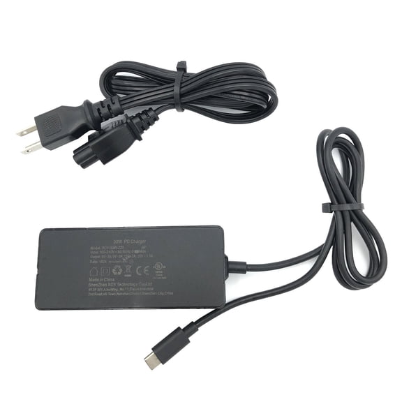 Pre-Owned Genuine Shenzhen SOY-30W-220 Power Adapter 30W PD Charger USB Type-C Plug