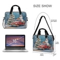thumbnail image 3 of 16" Laptop Briefcase for Work Travel Laptop Shoulder Bag Carrying Handbag Laptop Case Christmas Snowman in A Red Truck, 3 of 8