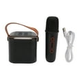 thumbnail image 2 of Machine de Karaoké avec 1 Microphone Sans Fil, Haut-Parleur Portable 5.3 pour Adultes et Enfants, Poignée et Lumières RGB, pour Maison, Fête, Performance, Réunion, 2 of 7