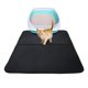 thumbnail image 2 of Cojín Plegable Cama de basura plegable de doble cara impermeable para gatos (negro/L) Tmvgtek Libre de BPA, 2 of 7
