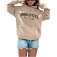 thumbnail image 1 of Sudadera Hoodie Mujer Con Capucha Fuentes Creativas Brooklyn, 1 of 7
