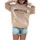 thumbnail image 1 of Sudadera Hoodie Mujer Con Capucha Fuentes Creativas Brooklyn, 1 of 7