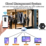 32inch Digital Signage, 2000nits High Brightness Advertising Display, Slim Fit Frameless LCD Monitor, CMS Remote Publishing, 24/7 Operation, Smart Split Screen Play, HDMI/USB/WiFi/Android System