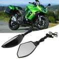 thumbnail image 3 of Motocycle Rear View Mirro, Left Right Stable Performance Autobike Convex Rearview Mirror Black  for Motor Repair, 3 of 8