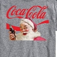 thumbnail image 3 of Coca-Cola - Santa Closeup Coca Cola Logo - Men's Short Sleeve Graphic T-Shirt, 3 of 5