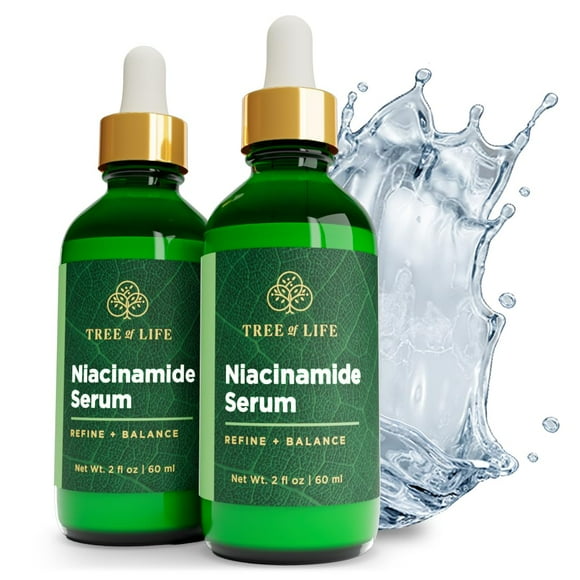 Serum Tree of Life con niacinamida y vitamina B3, 60 ml, paquete de 2