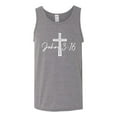 thumbnail image 2 of Wild Bobby John 3:16 Cross Inspirational/Christian Men Graphic Tank Top, Heather Grey, 3X-Large, 2 of 5