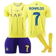 thumbnail image 5 of Riyadh Victory Traje de fútbol Adulto Niños Hombres Fitness al aire libre Deportes Ronaldo Jersey Secado rápido Mujeres2223 Casa de la Victoria de Riad No.7, 5 of 5