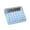 Blue, variant on Black Transparent Key Calculator For Exams 6 Inch Size Dual Display Time Function 240 Computing Modes Easy To Use For All Ages
