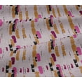 thumbnail image 5 of oneOone Cotton Jersey Light Pink Fabric Abstract Stroke With Texture Craft Projects Decor Fabric Printed By The Yard 58 Inch Wide, 5 of 5
