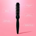 thumbnail image 2 of Gimme Beauty Round Brush - Blowout Brush with Vented Ceramic Barrel - For All Hair Types - Small 25mm, 2 of 7