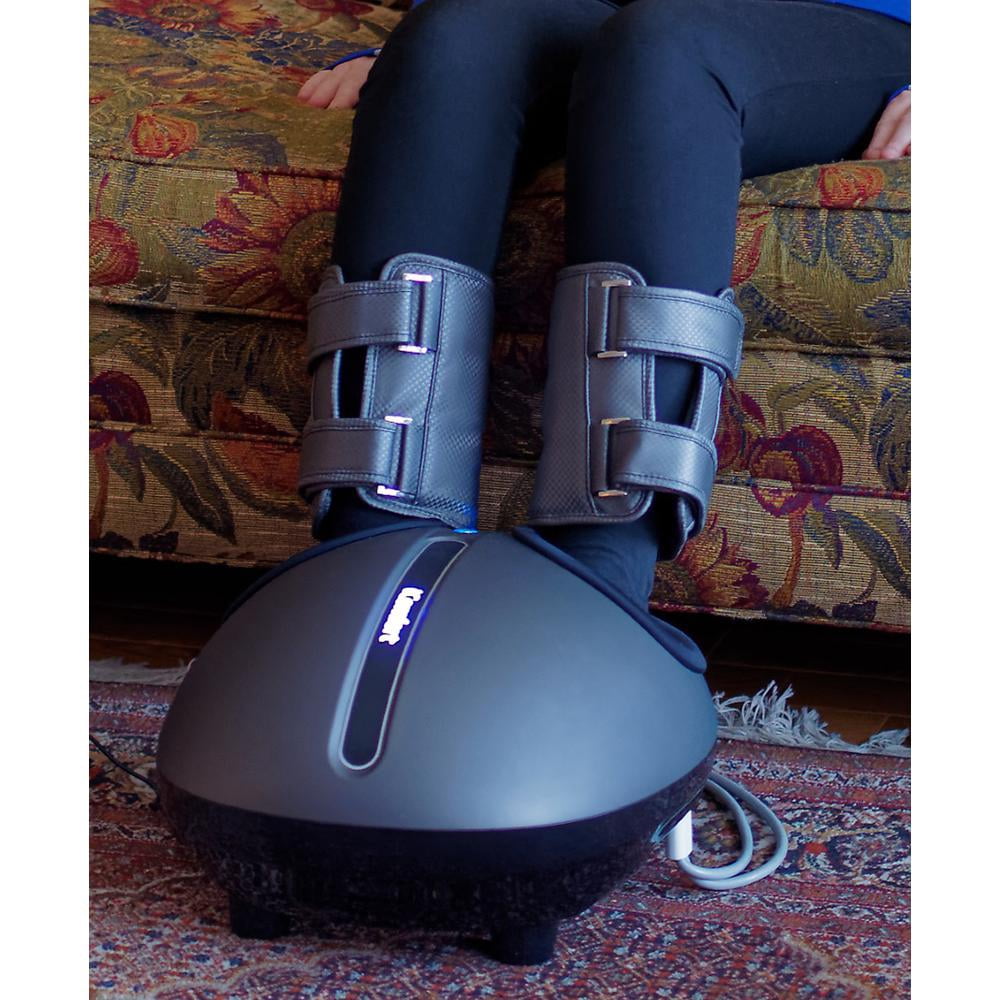 Naipo Foot Massager Deep Shiatsu Kneading Massage with Heat and Adjustable Intensity for Home Use