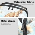 thumbnail image 4 of Kangaroo Oxford Fabric Waterproof Digital Bag Cable Organizer Travel Small Holder for Charger, Hard Drive - 5.9x9.44x3.14 in., 4 of 6
