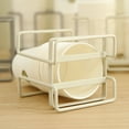 thumbnail image 3 of Modern Metal Paper Cup Holder | Single and Double Slot Design | Sturdy Countertop Organizer for Disposable Cups | Heavy-Duty Storage Rack for Home and Office, 3 of 6