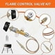 thumbnail image 5 of Low Pressure Gas LPG Fireplace Failure Safety Control Valve Kit Gas Heater Thermocouple Replacement 5/8-18UNF, 5 of 5