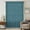 Blue, Teal, Seafoam, Turquoise, variant on Indigo Blue Sheer Curtains 54 Inches Long, Farmhouse Vintage Blue Solid Color Light Filering Curtains, Breathable Simi Curtain Privacy Drapes for Kitchen Bathroom Nursery Small Window Treatment
