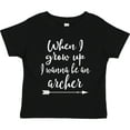 thumbnail image 3 of Inktastic Future Archer Childs Archery Arrow Boys or Girls Toddler T-Shirt, 3 of 5