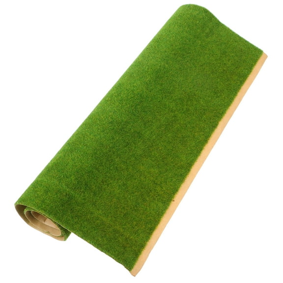 OUNONA Fake Grass for Balcony and Patio Artificial Turf for Outdoor and Indoor Artificial Grass Mat for Craft Projects Model Landscaping
