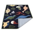 thumbnail image 4 of Rugsotic Carpets Hand Tufted, Kids Wool Area Rug, Black, 5'x8', 4 of 5
